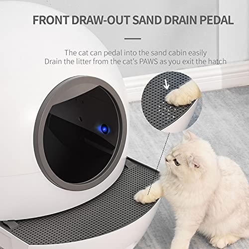 ELS PET Smart SelfCleaning Cat Litter Box/APP Control Automatic WiFi