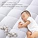 EASELAND Twin XL Mattress Pad Pillow Top Quilted Fitted Mattress Cover/ Protector Extra Long Cotton Top 8-21