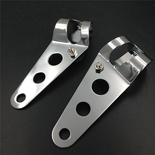 28mm-38mm fork Tubes Clamp Headlight Mounting Brackets For universal Motorcycles