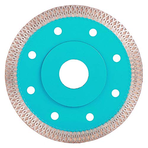 Peakit Dry Wet Tile Saw Blade 4 inch Porcelain Tile Cutter Ceramic Diamond Cutting Disc Mesh Rim Grinder Blade Wheel