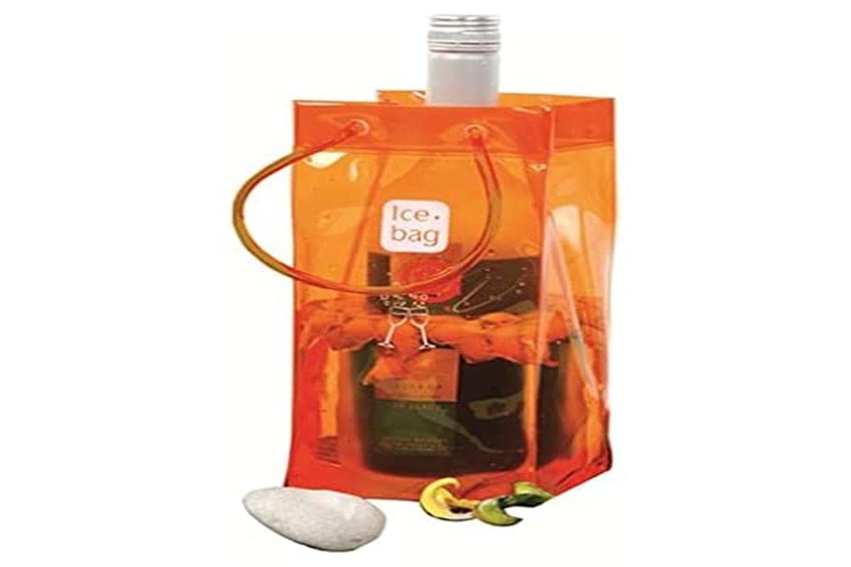 Gimex 17403 Ice Bag Basic Cooler 1 Bottle Orange