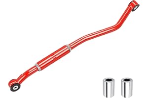 BBTEQEKN 2"-6" Front Track Bar for Dodge Ram 2500 3500 2003-2013, Adjustable Track Rod for On and Off-road Adventures, Red