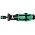 Wera 05074720001 Kraftform 7465 Hexagon Torque Screwdriver, 1/4" Head, 2.5-11.5"/lbs Pre-Set Adjustable Torque Range