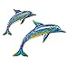 Glass Beach Dolphin Wall Art - Set of 2