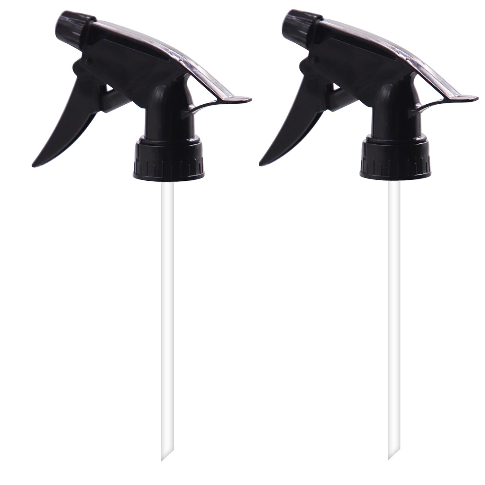Photo 1 of OFFIDIX 2 Pack Plant Mister Sprayers Watering Nozzles for Glass Spray Bottle with Plastic Top Pump and Adjustable Mist Spray Nozzle, Clear