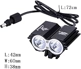 Nestling 5000LM Bike Light Set USB Rechargeable 4 Modes Waterproof LED view 5
