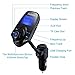 Anbero Wireless In-Car Bluetooth FM Transmitter Adapter with USB Car Charger