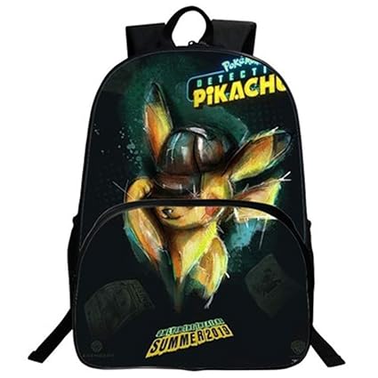 Zaino Pokemon Per La Scuola Zaino Detective Pikachu Pokemon