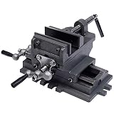 Goplus GP-101040148 4" Cross Slide Drill Press Vise X-Y Compound Vise Cross Slide Metal Milling 2 Way HD