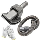 Electropan Dyson Groom Cat Dog Pet Tool Brush + Extension Hose for Dyson Vacuum Cleaner DC31 DC34 DC35 DC44 DC58 DC59 Dyson V6 Replacement Parts Dog Vacuum Attachment Dyson