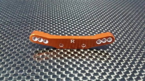 Traxxas Latrax Rally Upgrade Parts Aluminium Rear Shock Tower - 1Pc Orange