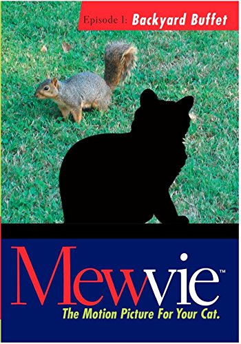 Mewvie, The Motion Picture for Your Cat:  Episode 1 Backyard Buffet - //coolthings.us