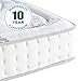 Classic Brands Decker Cool Gel Memory Foam and Innerspring Hybrid 10-Inch Mattress, Mattress in a Box, Twin
