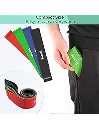 yoassi pesada para xx-heavy más grueso Bandas de Resistencia   Extra Largas correas de yoga & 4 bandas de bucle Ejercicio banda para Gym Estire las piernas brazos Pull Up Entrenamiento de Fuerza de fitness, terapia física Theraband