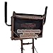 Copper Ridge Outdoors Tree Stand - Ultra Comfort Deluxe Hang On - 24x32 in Foot Platform, Flip Up Mesh Seat and Padded Arm Rests, 300lb Weight Capacity, Hang-On Treestand for Hunting