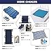 Positioning Bed Pad with Handles Draw Sheets for Hospital Bed Mobility Elderly Assistance Slide Board for Wheelchair Transfer Medical Repositioning Pad for Bedridden Patient (Thickened - 6 Handles)