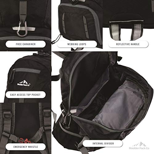 2 Boulder+Pack+Lightweight+Foldable+Backpack