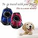 AerWo Dog Cat Pet Carrier Portable Outdoor Travel Backpack, (Fuchsia ,S)