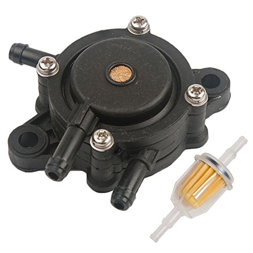 HIFROM Fuel Pump for John Deere L120 L118 LA105 With Fuel Filter Replace for Kohler 25 050 03-S John Deere AM116304 Ariens 21541500