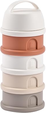 Beaba Formula Dispenser 4 Compartments Airtight Stackable Made in France view 1