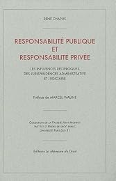 Responsabilité publique et responsabilité privée