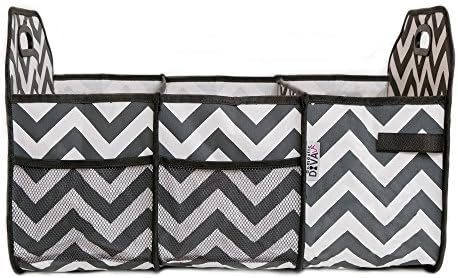 Collapsible Nursery Closet Auto Trunk Storage Bin & Organizer Car Caddy Best Portable Foldable Easy Clean Cloth Container To Store Travel & Carry More Toys Diapers Groceries Dog & Pet Supplies!