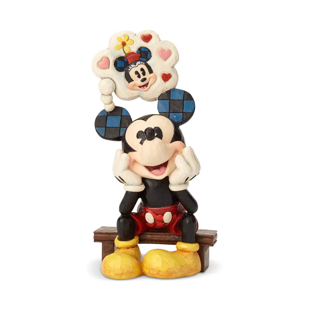 Disney Traditions Thinking Of You Mickey Mouse Figurine, One Size