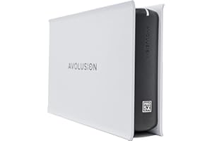 Avolusion PRO-5X Series 4TB USB 3.0 External Gaming Hard Drive for PS4 Original, Slim & Pro (White)