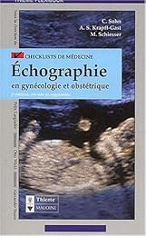 Checklist d'échographie en gynécologie et obstétrique