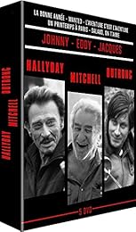Hallyday - Mitchell - Dutronc - Coffret : Salaud, on t'aime + + L'aventure c'est l'aventure + Un printemps à Paris + À nous deux + Wanted - Pack