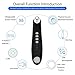 Lanccona Blackhead Remover, Blackhead Vacuum Electric Pore Vacuum with Upgrade Cold & Hot Compress, 3 Model IPL Beauty Lamp Technology, Pore Cleaner Acne Comedo Suction Removal Machine with 10 Probes