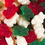 Christmas Gummy Bears Candy 1LB Bag