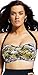 Swim Sexy Women's Plus Size Python Bandeau/Halter Bikini Top