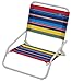 Rio Brands Aloha Sand Chair, Red/Blue/Green/Yellow Stripe
