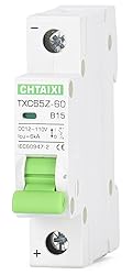 12V-110V DC Miniature Circuit Breaker, 15 Amp 1