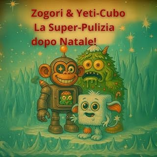 Livro Zogori & Yeti-CuboA Mega Limpeza Pós-Natal: Uma aventura nevada cheia de sons divertidos (zogory (edição em Português) Livro 2)