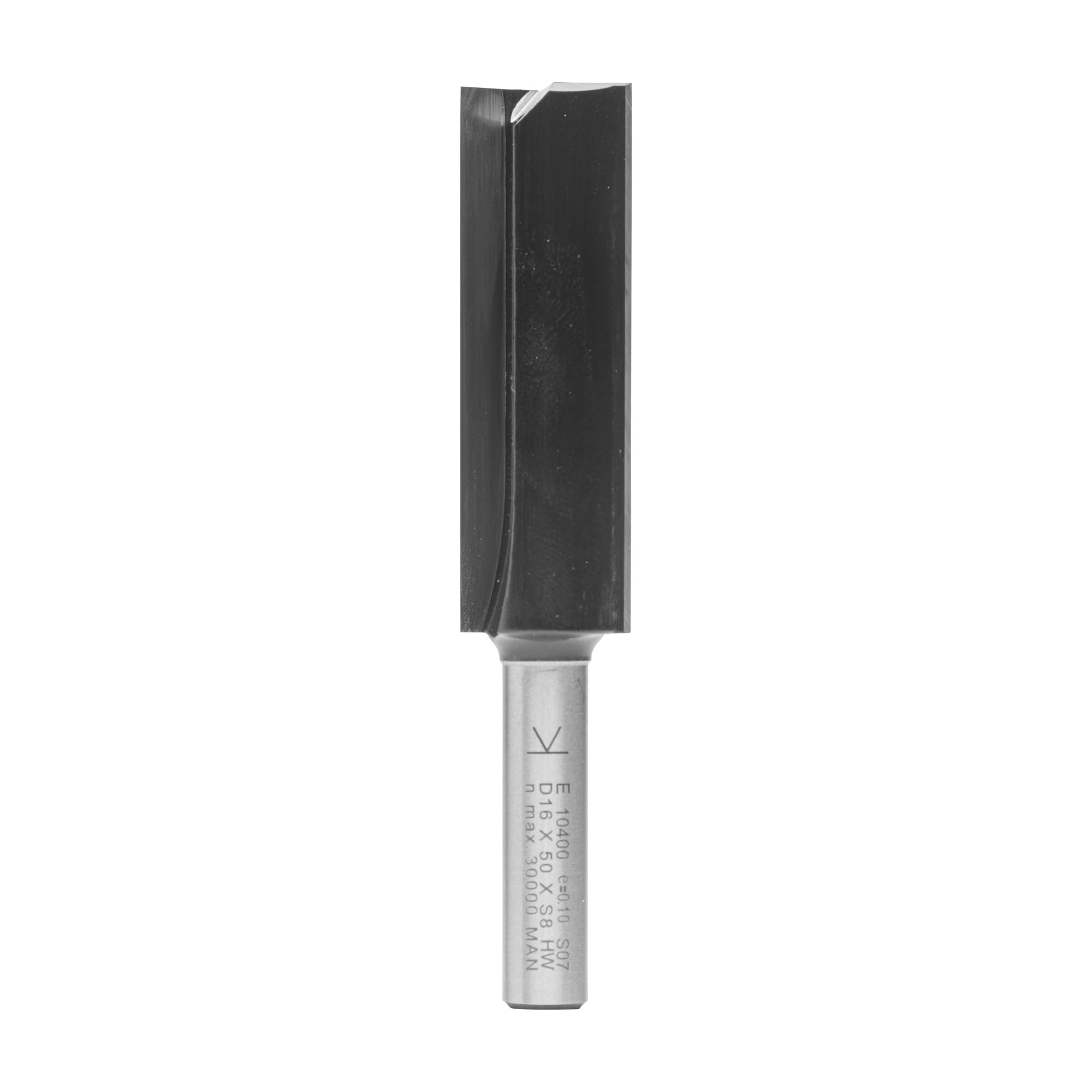 ENT 10400 Straight Cutter Tungsten Carbide TC, Shank (S) 8 mm, Diameter (D) 16 mm, NL 50 mm, SL 32 mm, GL 82 mm — image 1