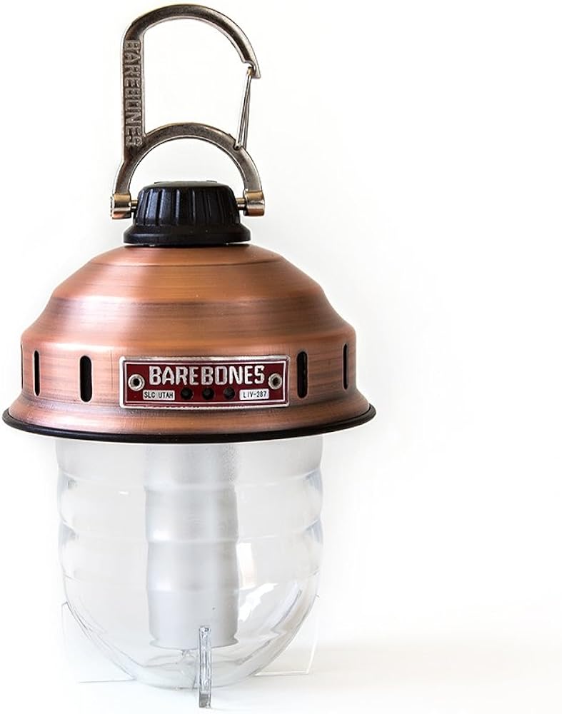 Amazon Co Jp Barebones Living ベアーボーンズリビング Beacon Carabiner Light In Copper ビーコン カラビナ ライト カッパー Led 腕時計