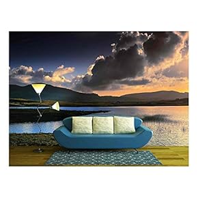 The Isle of Skye in Scotland, Great Britain UK - Removable Wall Mural | Self-Adhesive Large Wallpaper - 66x96 inches