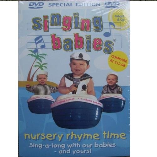 Singing Babies Nursery Rhyme Time and Toddler Tunes Dvd( in a Sleeve