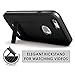 iPhone 6s Case, BUDDIBOX [Shield] Slim Dual Layer Protective Case with Kickstand for Apple iPhone 6 and 6s, (Black)