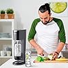 SodaStream Genesis Sparkling Water Maker Machine includes a 1 Litre Reusable BPA Free Water Bottle for Carbonating and…