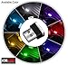 ICBEAMER 1 pc Blue Color Universal USB Interface Plug-in Miniature Night Light LED Car Interior Trunk Ambient Atmosphere