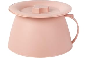 Chamber Pot, Enhanced Portability Design, PP Material, Portable Toilet, Thickener Bedroom Pot, Convenient Bedside Companion, 