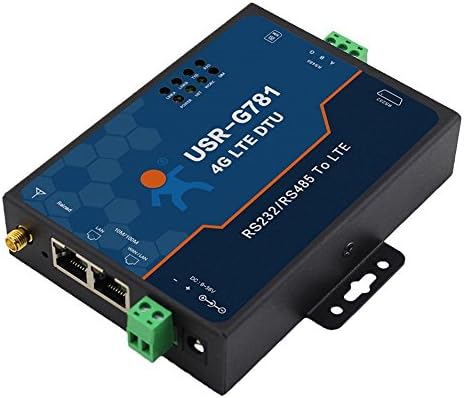 USR 4G LTE Modem USR-G781 Industrial Celluar Serial Modem Data Converter to Ethernet Support APN and VPN Network