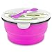 Smart Planet Eco Collapsible Salad Bowl, 64 oz, Pink