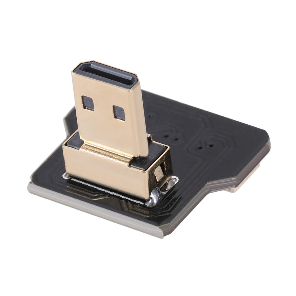 CYFPV 90 Degree Down Angled Micro HDMI Type D Male Connector for FPV HDTV Multicopter Aerial Photography — image 1