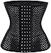 LODAY Waist Trainer Corset Cincher Body Slimmer Shaper, Tummy Control for Women Black (M(3-5 day delivery), BLACK)