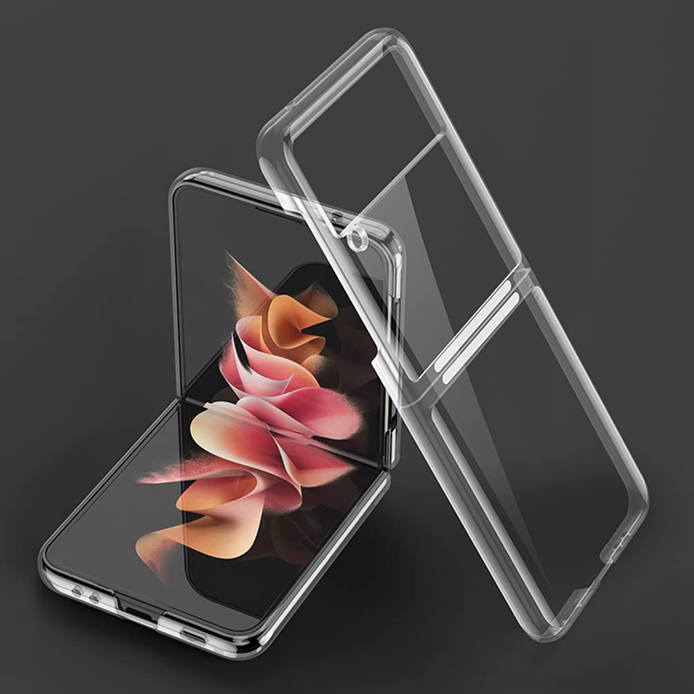 BaiFu Case for Samsung Galaxy Z Flip3 5G Cases Ultra-Thin PC Phone Cover for Samsung Galaxy Z Flip3 5G,HY2