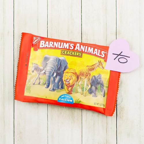 BARNUM’S ORIGINAL ANIMAL CRACKERS, KIDS SNACKS, 10 SNACK PACKS